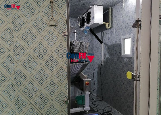 充填機を数える冷凍食品の春巻のためのMultiheadの重量を量る機械Multiheadの計重機