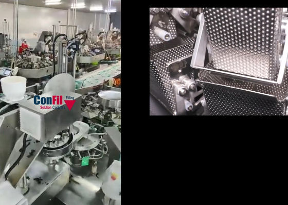 防水シーフードのケルプの充填機の魚介類のためのMultiheadの重量を量る機械Multiheadの計重機