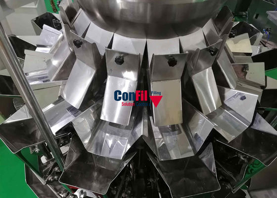 米の穀物穀物のためのMultiheadの重量を量る機械Multiheadの計重機は充填機を防水する
