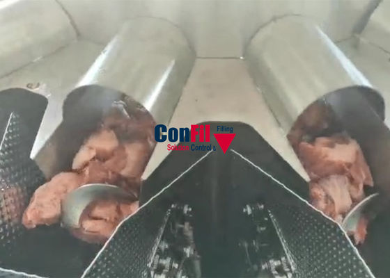 新しい家禽のためのスクリュー給炭機14ヘッド2Liter Multiheadの重量を量る機械