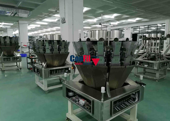 700kg自動Multiheadの計重機14のヘッド計重機の単層ねじ3リットル