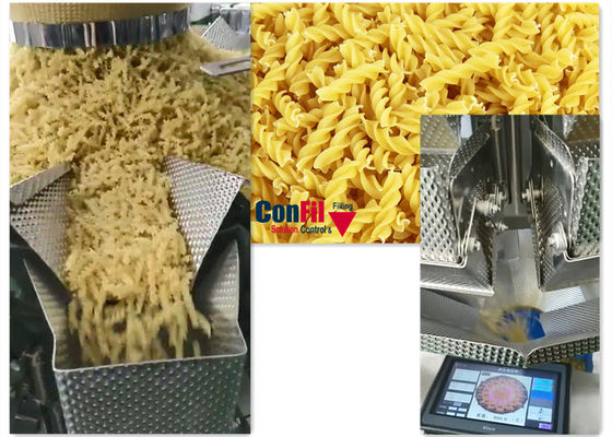 パスタのRotiniの自由な流れVFFSのパッキング システムのためのMultiheadの食糧袋のパッキング機械