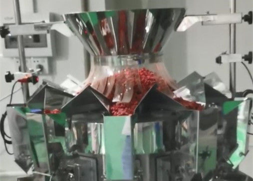 低いターゲット重量のWolfberryの充填機のためのMultiheadの重量を量る機械Multiheadの計重機